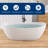 Forma 73'' Freestanding Tub Solid Surface Freestanding Deep Soaking Bathtub-133578052