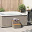 Hot Tub Step 50X50x50.5 Cm Poly Rattan And Solid Acacia-828266058