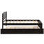 Lit plateforme simple avec lit gigogne-121066598