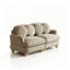 Canapé modulaire 2 places avec 4 coussins décoratifs en chenille Comfy-378109440