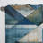 Zeta Nautical White And Blue Geometry Shapes I - Abstract Curtain - Velvet Room Darkening - 1 panel-1774560090