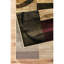 Tapis en polypropylène de 5 pi 3 po X 7 dimensions, motif géométrique abstrait multicolore de couleur, matériau