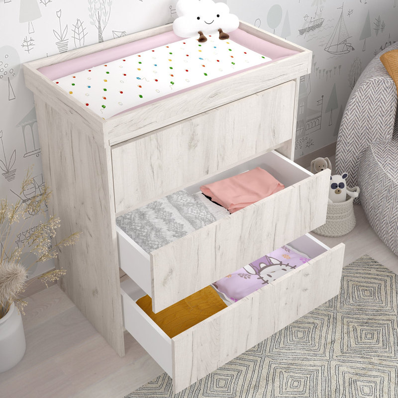 Changing unit  Kids 880, Elm-white, Light Gray