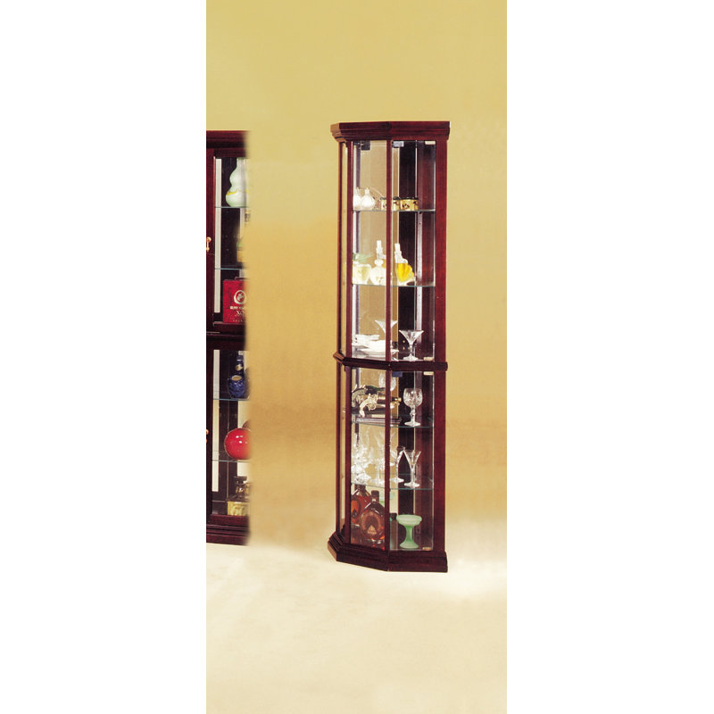 Vitrine en cerisier (coin)