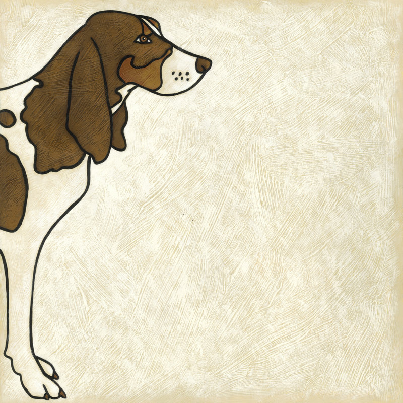 Good Dog III by Chariklia Zarris - Wrapped Canvas Art Prints, 30cm H x 30cm W