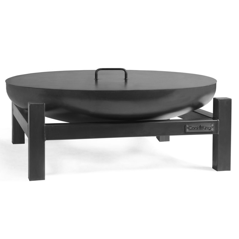 Round Steel Wood Burning Smokeless Fire Pit