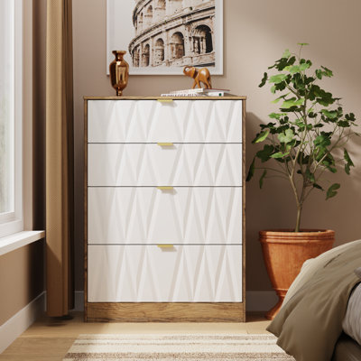 77 cm W Chest of 4 Drawers