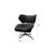 Espedito 100% Top Grain Leather Swivel Chair-70815386