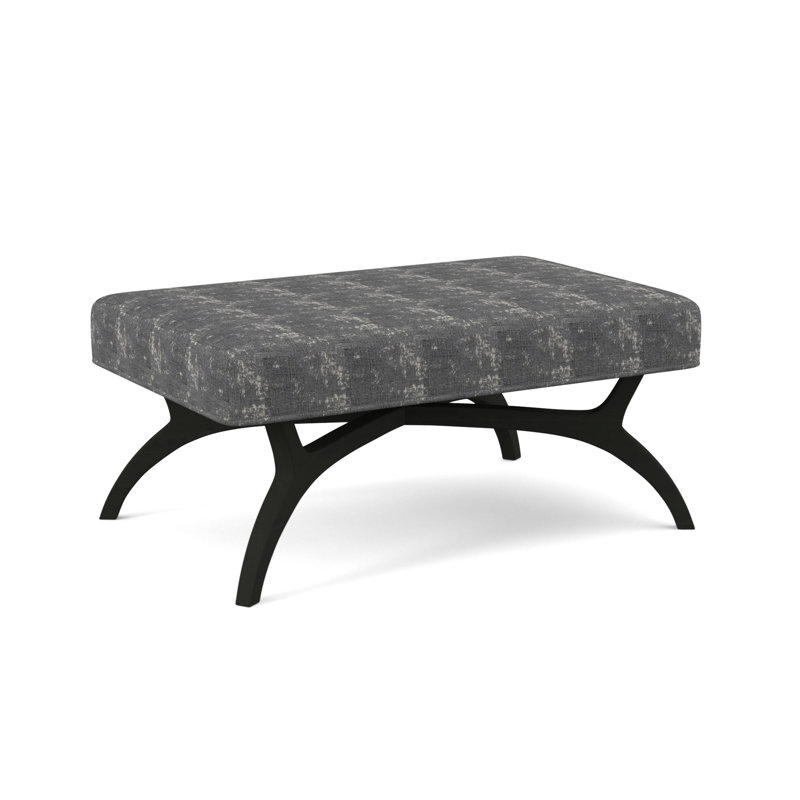 Ansel Bench, Espresso, Filigree Ivory