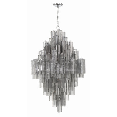 Lustre à niveaux 20 lumières Quinzio
