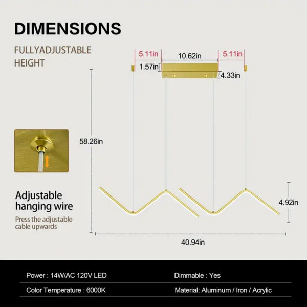 Dimensions du produit