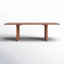 Table rectangulaire 95 "en noyer Salini