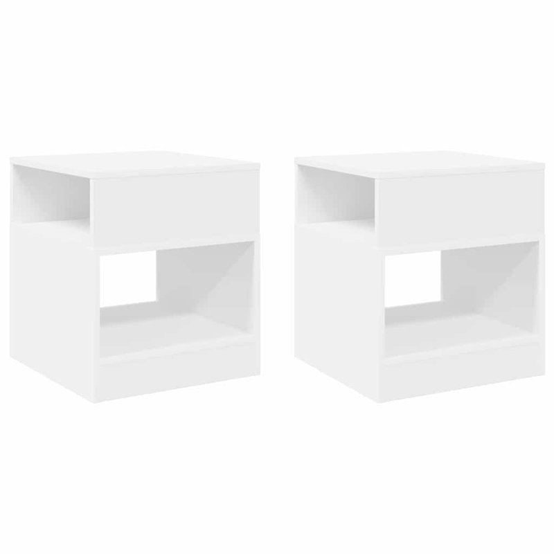 End Table, White
