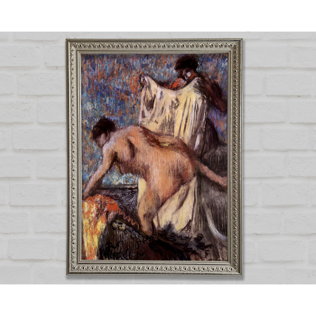 Degas After Bathing 3 - Einzelne Bilderrahmen Kunstdrucke