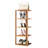 Bamboo 5-Tier Adjustable Shoe Rack, Holds 5 Pairs, Storage Stand For Entryway