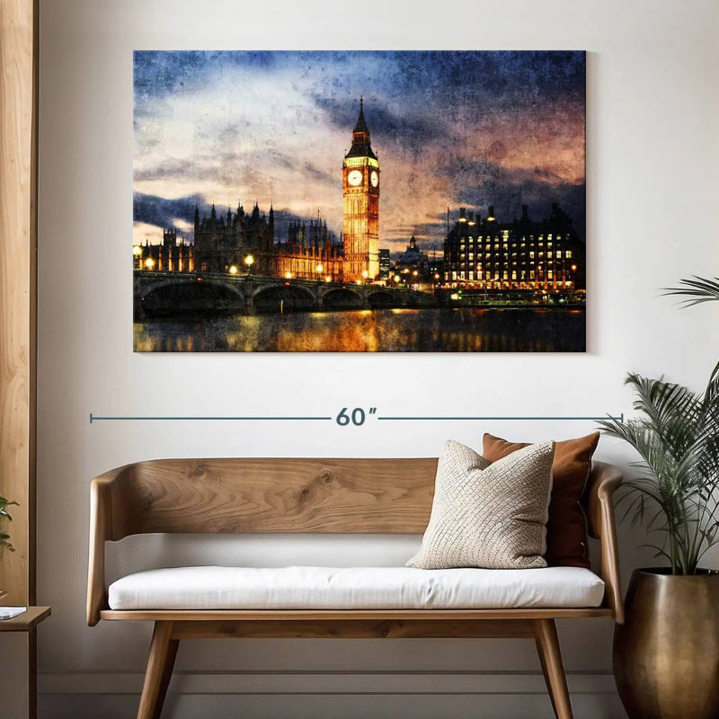 Lilie Westminster Lights, 34" H x 51" W