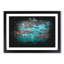 Birds Eye View Of Sydney Australia - Single Picture Frame Print on MDF-56891216-56891217