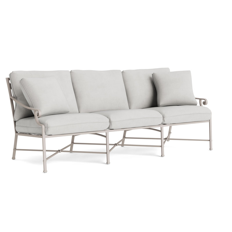Venetian Outdoor 3 - Seat Patio Sofa, Dove, Fusion Dove