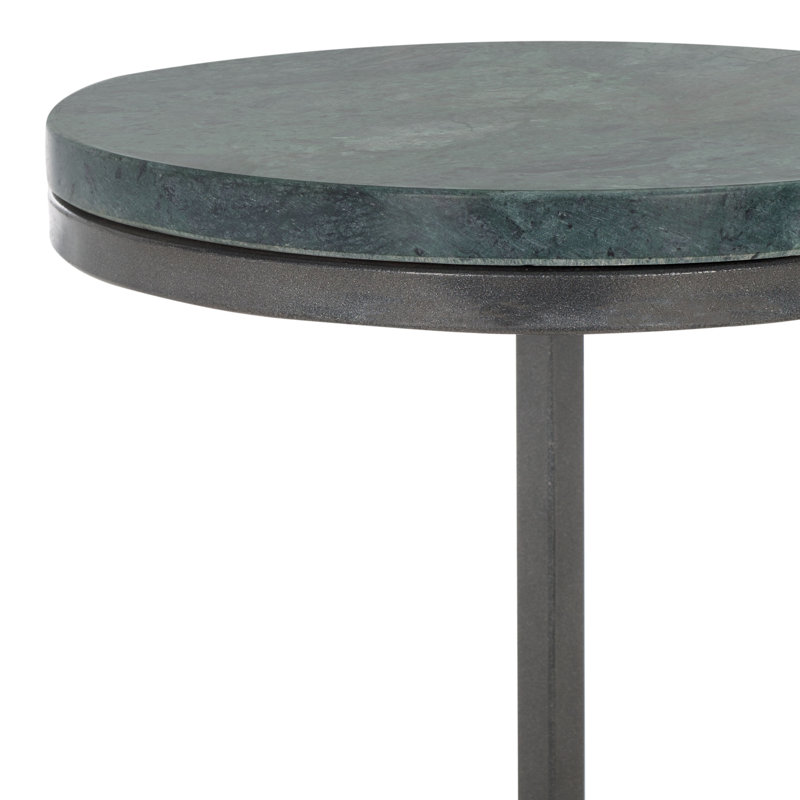 Solmari Marble Top End Table