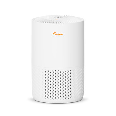 Crane True HEPA Air Purifiers For Home, Up To 300 Sq Ft, With Sleep Timer, Child Lock, Aroma Tray