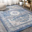 Tapis bleu / gris foncé Marzo-1639712854