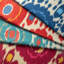 Louverne Mayenne Print 100% Linen Fabric-815829275