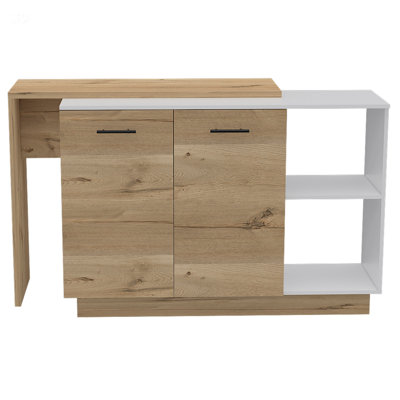 Chesterfield 2-Shelf 1-Drawer Kitchen Island
