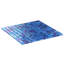 Splash 1X1 Polished Glass Mosaic Tile-1308785807