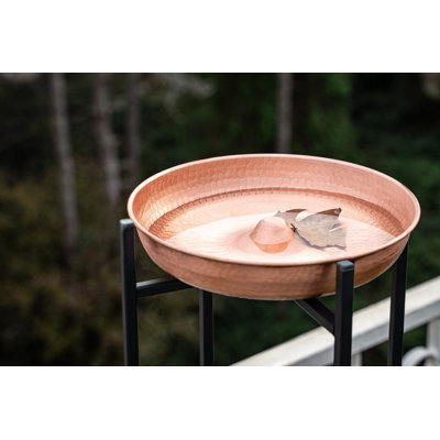Copper Birdbath