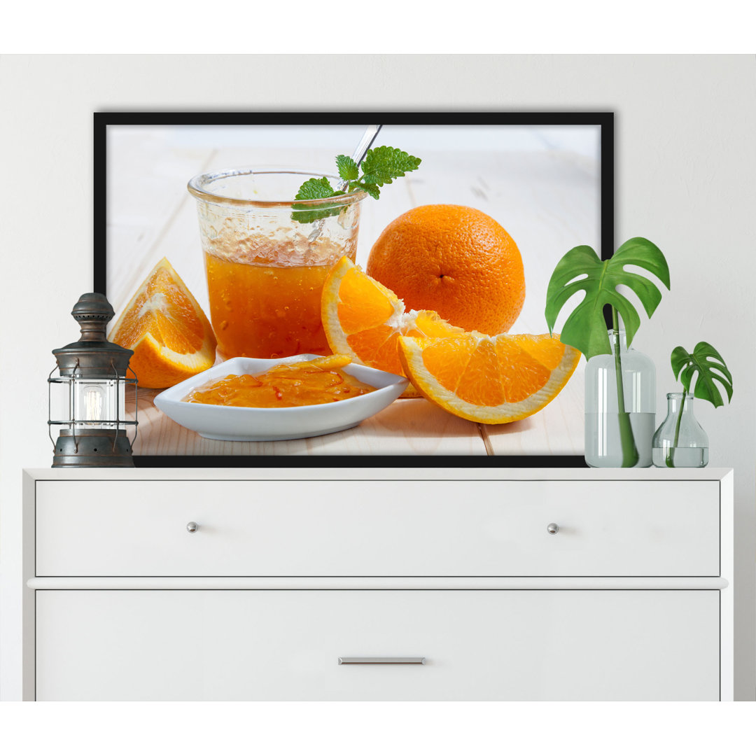 Gerahmtes Foto "Fresh Orange Marmalade"