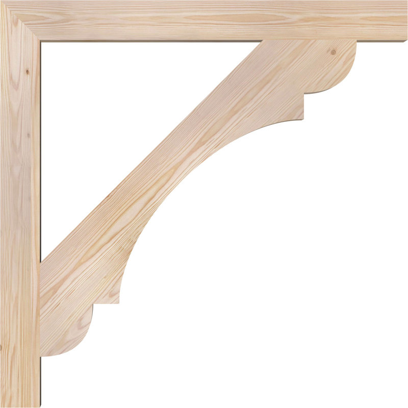 Support de bloc olympique, H 36 po x P 36 po, 3 1/2"W Douglas Fir (Smooth)