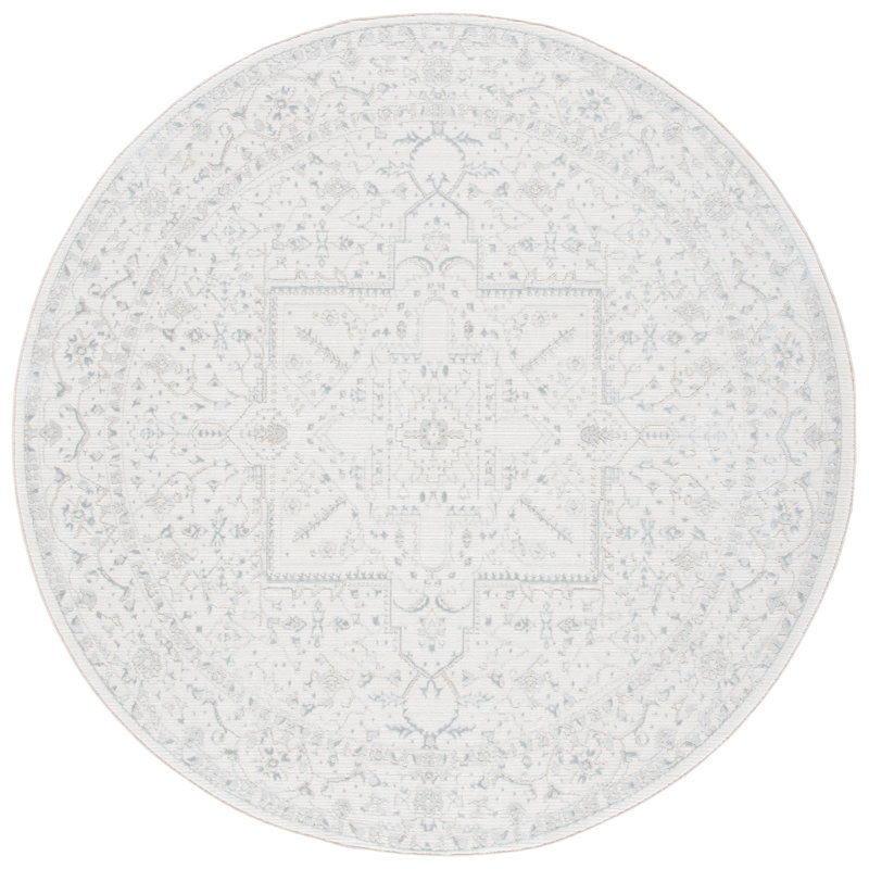 Martha Stewart Sabrina Performance Oriental Rug, Round 6'7"