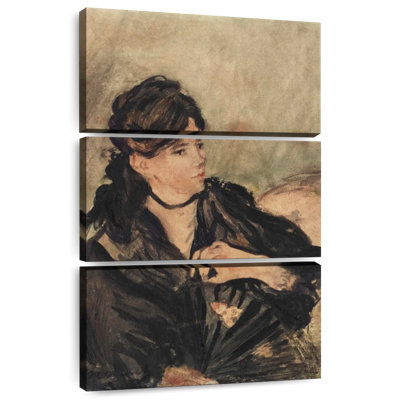 Leisha, portrait de Berthe Morisot avec un ventilateur 1874