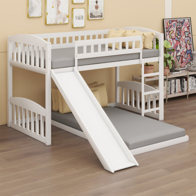 Bunk Bed With Slide And Ladder