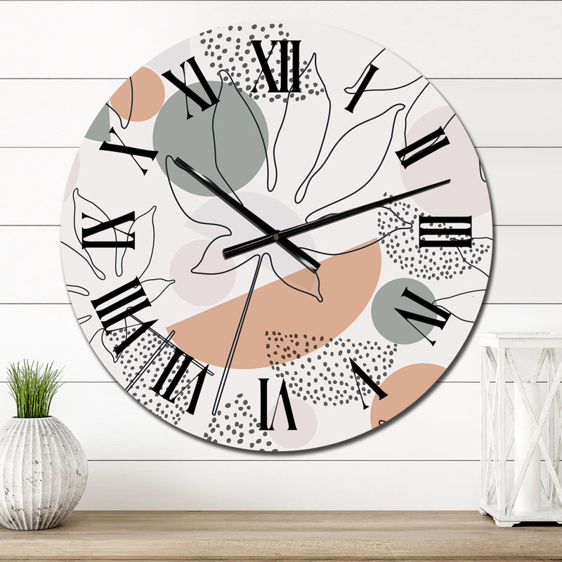 Horloge murale surdimensionnée, Petit