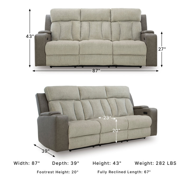 Valenti Power Reclining Sofa