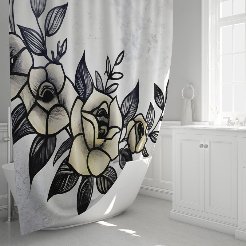 Rideau de douche Cita, H 93 po x l 70 po