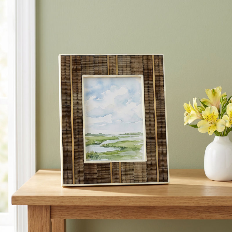 Brown Bone Matte Picture Frame