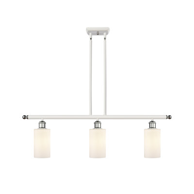 Lustre cylindrique à 3 lumières pour îlot de cuisine Glessite