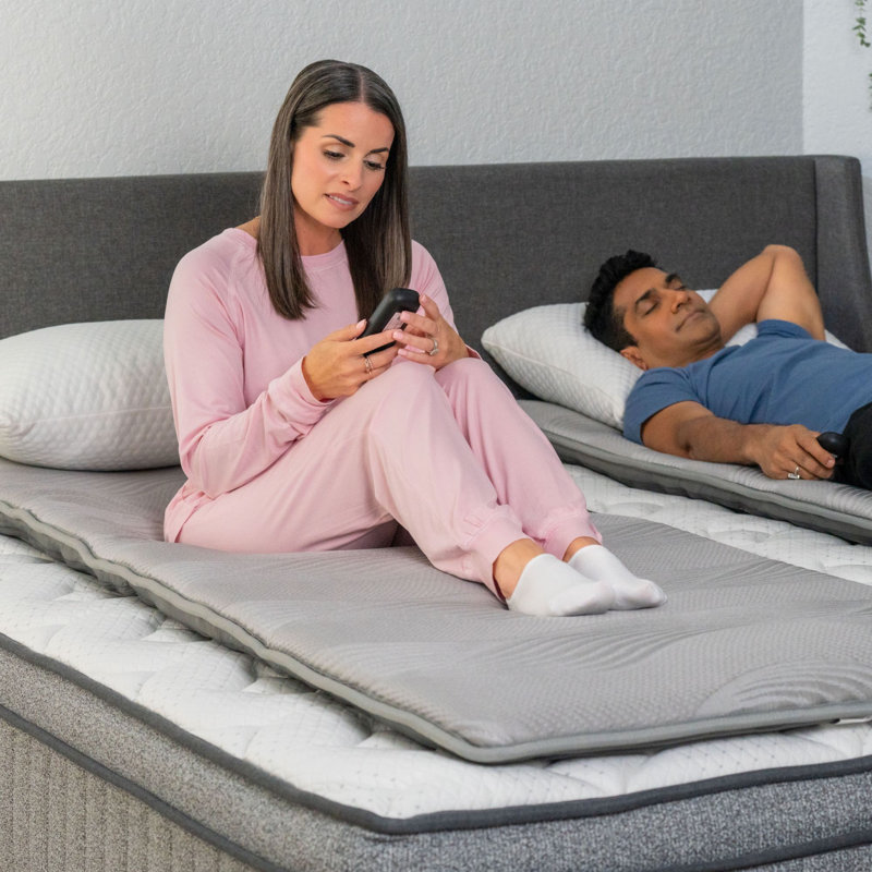 GhostBed Massage Topper TXL