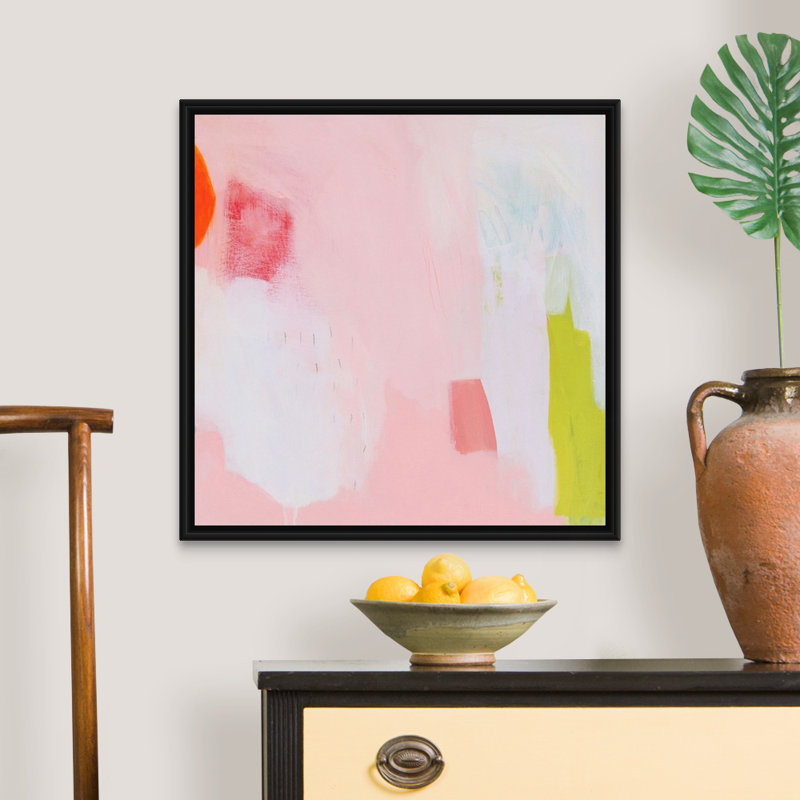 «Seed Pack» par Melissa Donoho - reproduction d'art sur toile, H 26 po x l 26 po x P 1,75 po, Toile avec cadre flottant noir