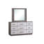 Commode Aberdeen G02500-D (sans miroir), gris / chêne