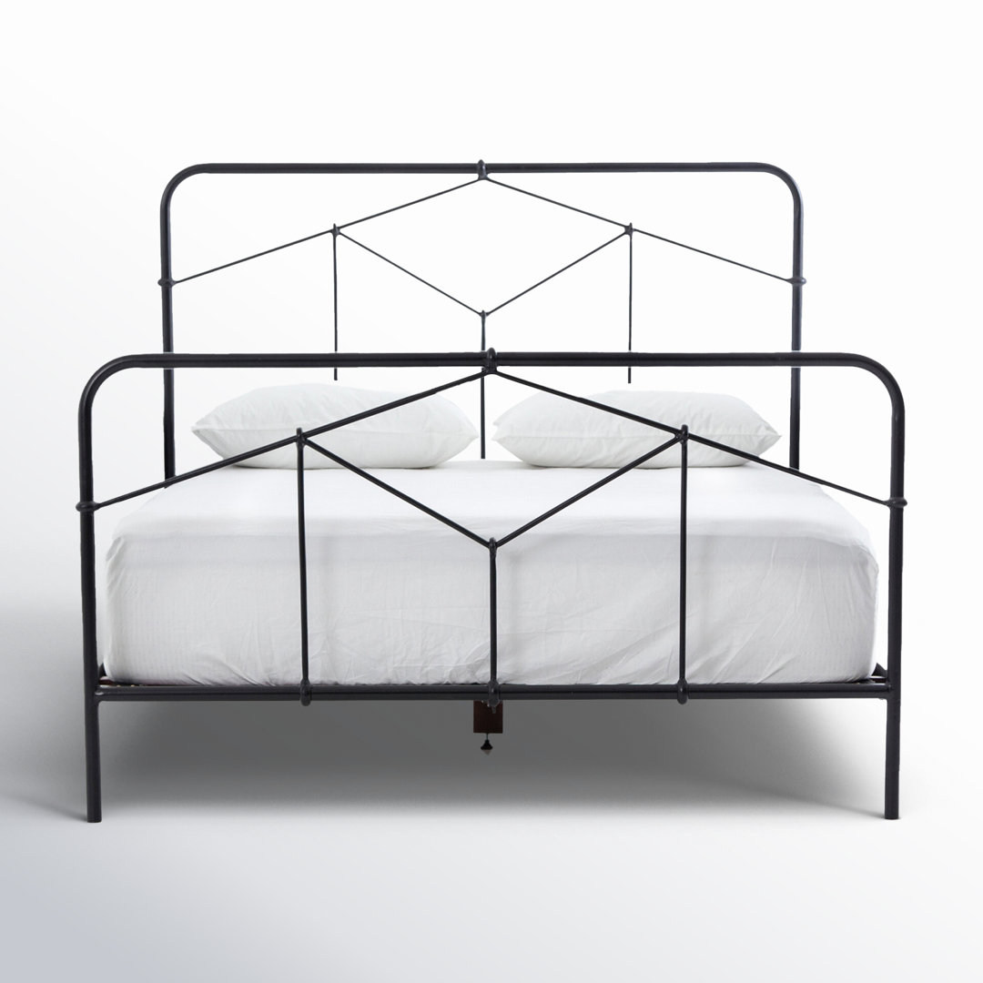 Armaud Metal Open-Frame Bed Joss & Main 