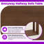 60 Inch Wide Solid Wood Veneer Console Table Sofa Table With Storage-1009286723