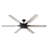 Britnay 70" Aluminum 6-Blade Large Windmill Ceiling Fan without Light