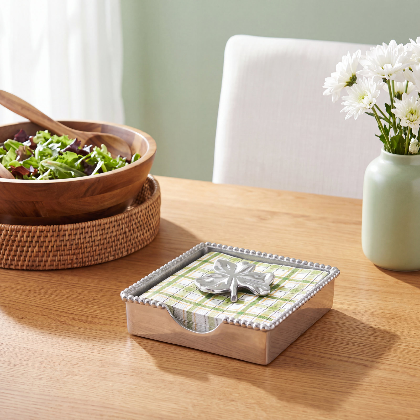 Let's Celebrate Aluminum Napkin Holder