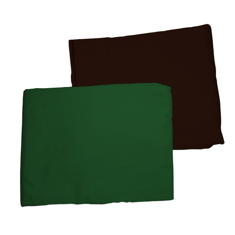 Drap-housse pour lit de bébé Mcintire, Brun / Vert