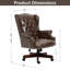 Fauteuil de bureau ergonomique 45 po H-1874393691