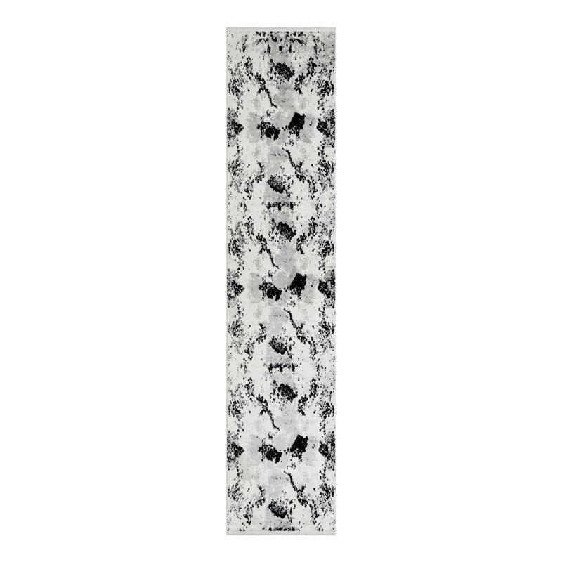 Bralin Abstract Indoor Rug, Runner 2'7" x 12'