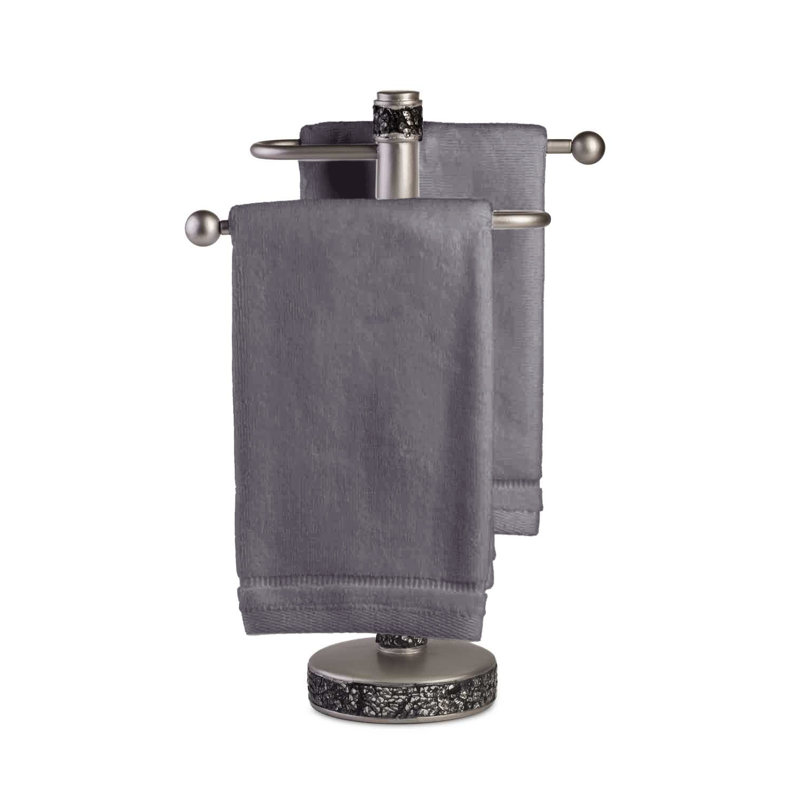 100% Cotton Fingertip Towel, Gray